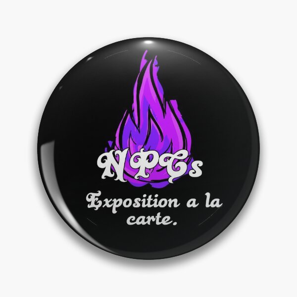 Item preview, Exposition a la Carte - NPC Quote Shirts designed and sold by SeattleLARP.