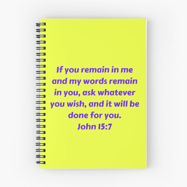 Item preview, Bible Verse John 15:7 designed and sold by Prayingwarrior.