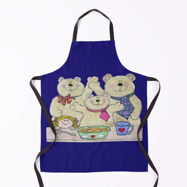 Item preview, Girlie and three bears designed and sold by Janet Herbert.