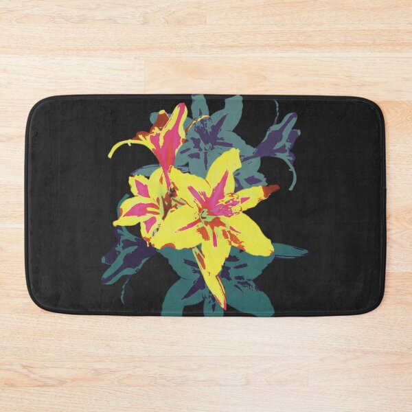 Item preview, Abstract Flowers Neon Pop Art  designed and sold by Trixiloo.