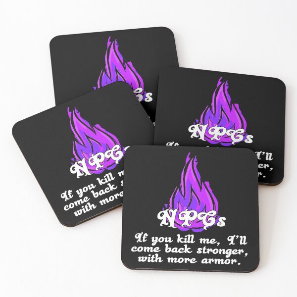 Item preview, If you kill me I'll come back stronger, with more armor. - NPC Quote Shirts designed and sold by SeattleLARP.