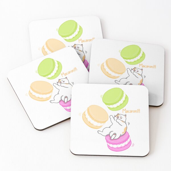 Item preview, Cat and Macaron designed and sold by Kimprut.