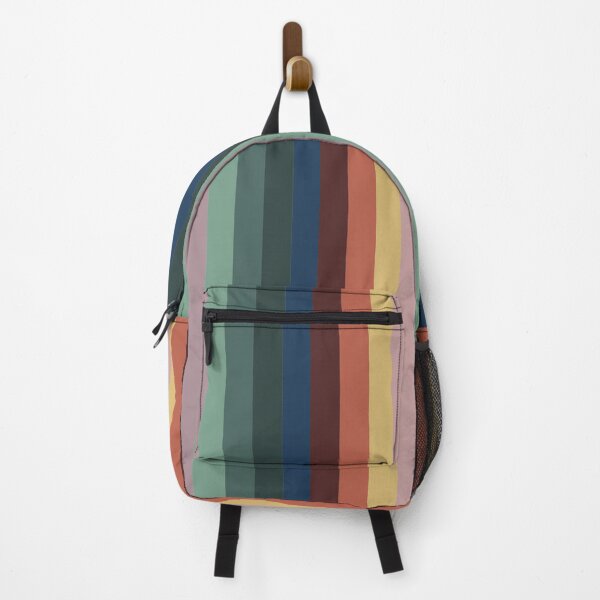 Item preview, Vertical Lines Retro Pattern 70s Rainbow Nude Pastel Colorful designed and sold by Too Sweet.