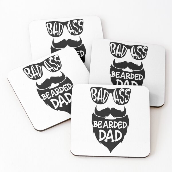 Item preview, Badass Bearded Dad - Fathers Day designed and sold by VikGen.