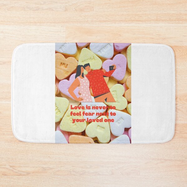 Item preview, LOVE IS NEVER TO FEEL FEAR NEXT TO YOUR LOVED ONE. designed and sold by Anzakaizen.