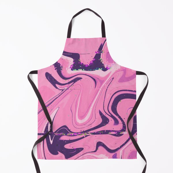 Aperçu de l'œuvre Presque trop sucré (Glitchy Liquid Marble #6) créée et vendue par TheBeeShoppe.
