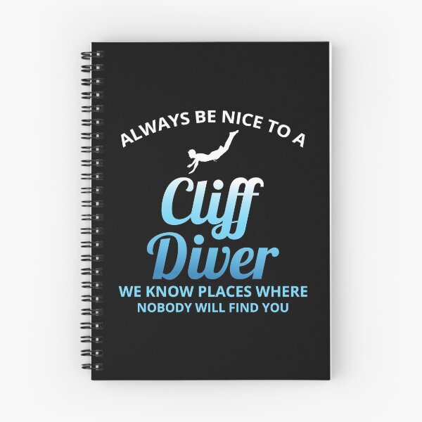 Item preview, Cliff Diving Tombstoning Base Jumping Extreme Sports Funny designed and sold by CuteDesigns1.