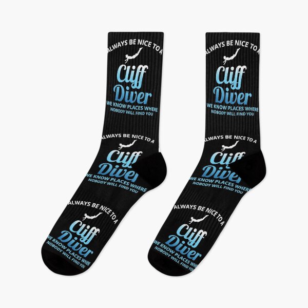 Item preview, Cliff Diving Tombstoning Base Jumping Extreme Sports Funny designed and sold by CuteDesigns1.