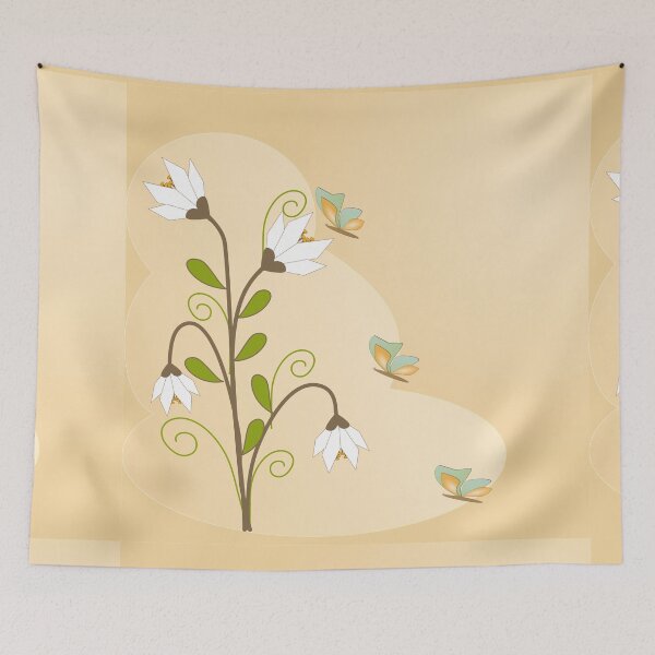 Item preview, Floral background with vintage  flowers vector design and copy space. designed and sold by ikshvaku.