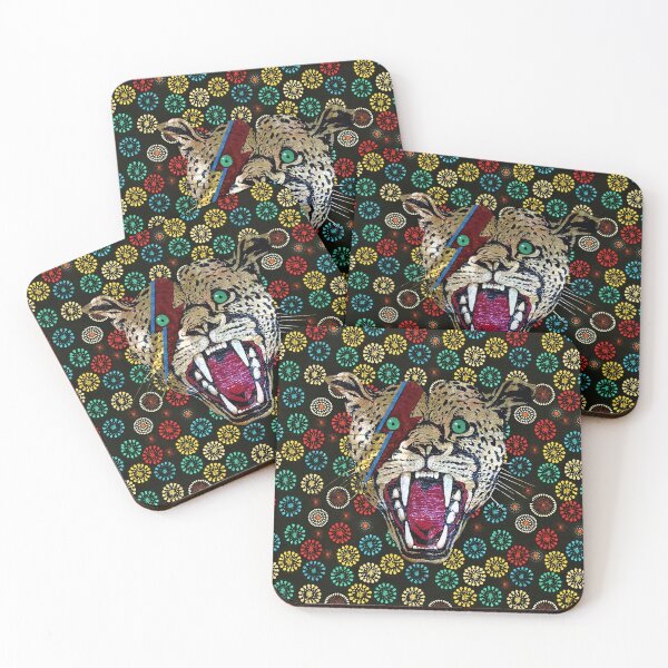 Item preview, Street Walking Cheetah with fireworks designed and sold by mickwarkcup.