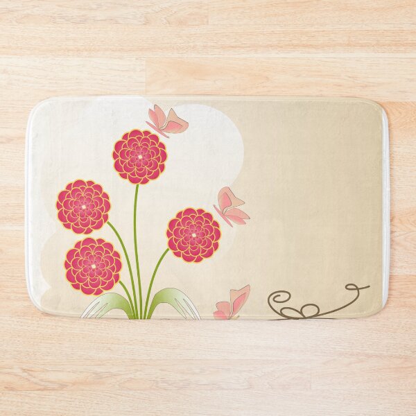 Item preview, Floral background with vintage  flowers vector design and copy space. designed and sold by ikshvaku.