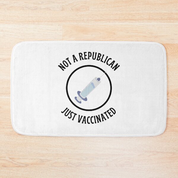 Item preview, Not a Republican Just Vaccinated designed and sold by HDTees4U.