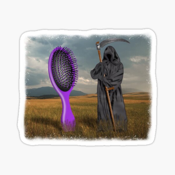 A Brush with Death Sticker