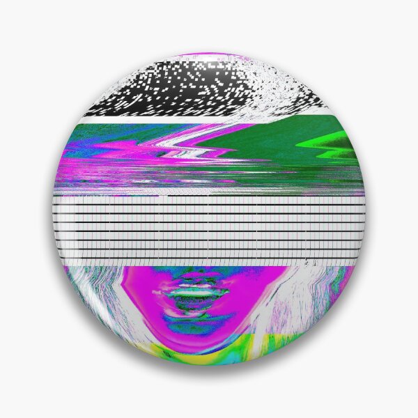 Item preview, Glitch Girl Trippy Glitch Art 02 designed and sold by glitchhub.