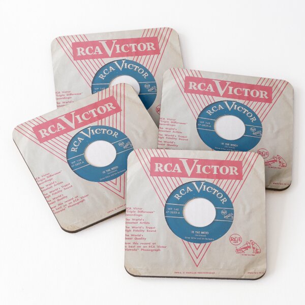Item preview, In The Mood, Big Band, Swing, 45, record, company sleeve, dog, jazz, WWII designed and sold by Vintaged.
