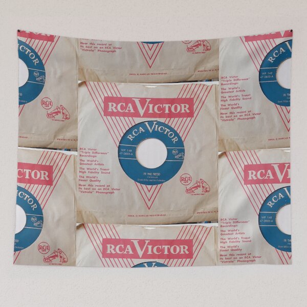 Item preview, In The Mood, Big Band, Swing, 45, record, company sleeve, dog, jazz, WWII designed and sold by Vintaged.