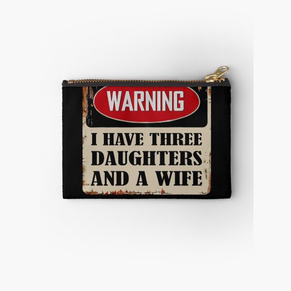 Item preview, Warning i have three daughters and a wife Father's day, dad bod, gift for dad, birthday gift designed and sold by ryanpensyp.