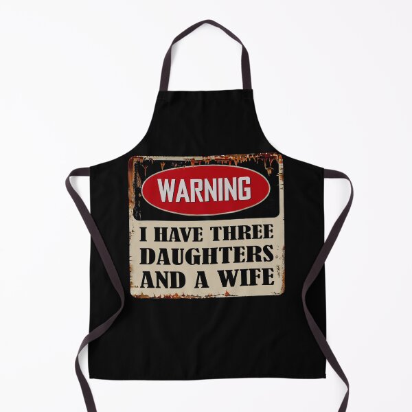 Item preview, Warning i have three daughters and a wife Father's day, dad bod, gift for dad, birthday gift designed and sold by ryanpensyp.