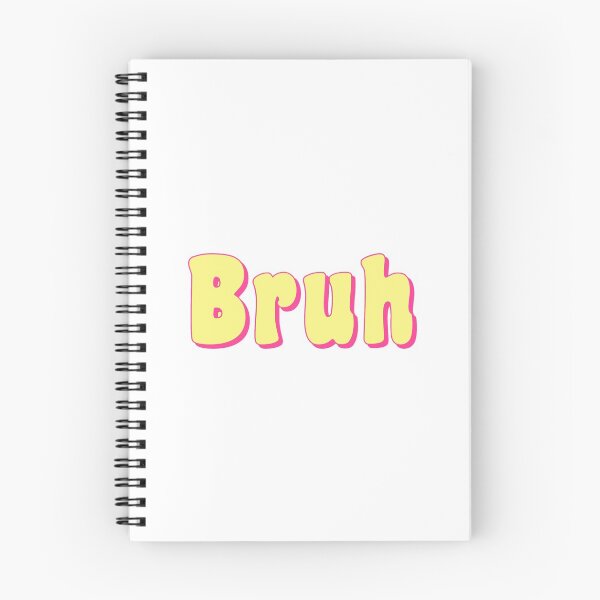 Item preview, Bruh - pink and yellow designed and sold by synthesizer.