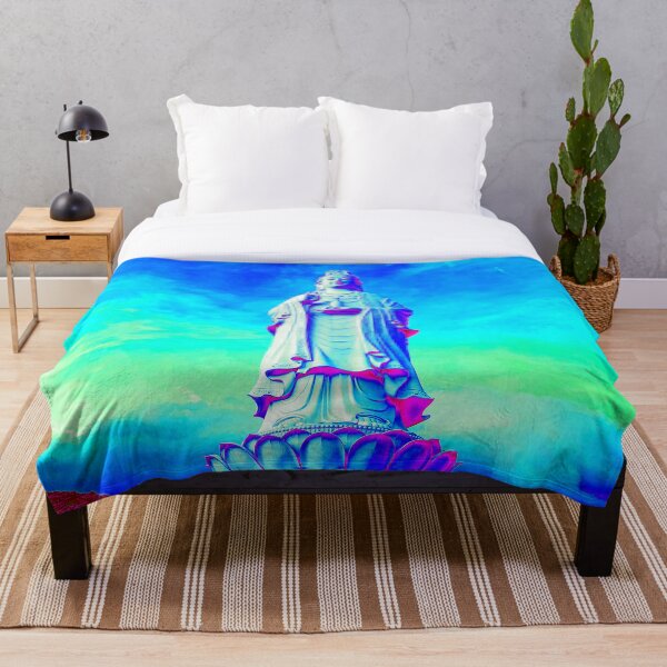 Item preview, Vietnam Buddha Statue Glitch Art designed and sold by glitchhub.