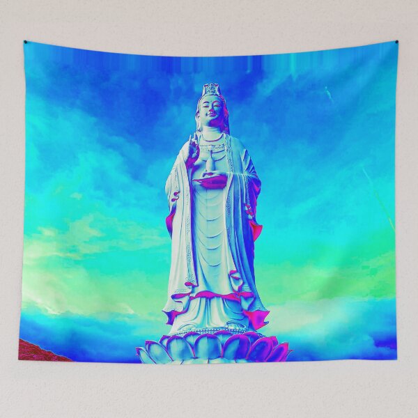 Item preview, Vietnam Buddha Statue Glitch Art designed and sold by glitchhub.