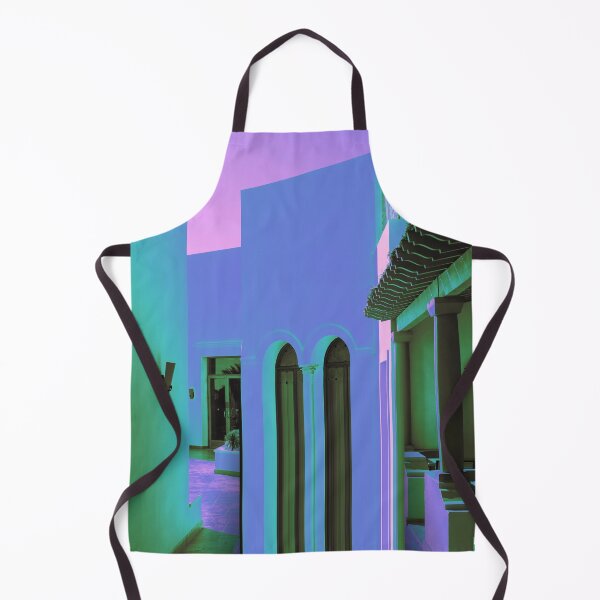 Item preview, Moroccan Villa Vaporwave Glitch Art designed and sold by glitchhub.