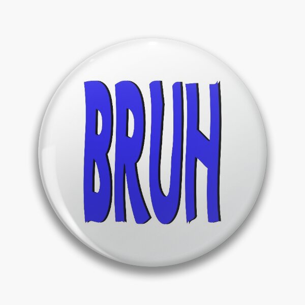 Item preview, Bruh - black and blue designed and sold by synthesizer.