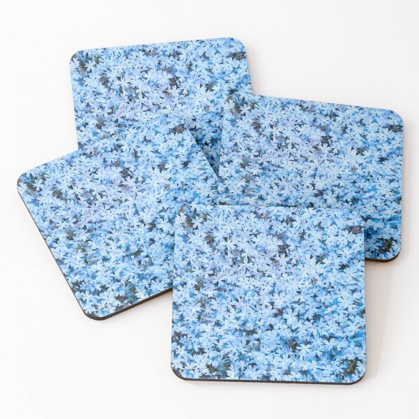 Item preview, Creeping Flowers, Baby Blue, Beautiful Blooms designed and sold by 10pmCreations.