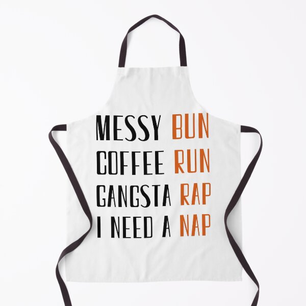 Artikelvorschau, Messy Bun Coffee Run Gangsta Rap Ich brauche ein Nickerchen, Mom Life entworfen und verkauft von daguilon.