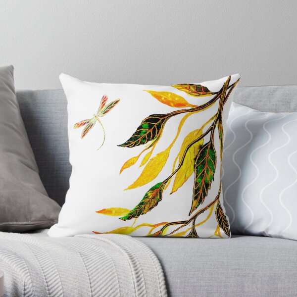 Autumn Vibes Throw Pillow