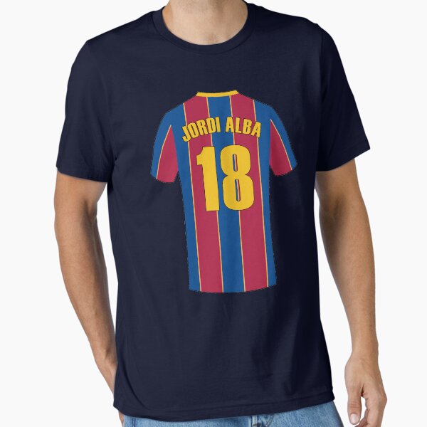 Jordi alba Barcelona football jersey number 18