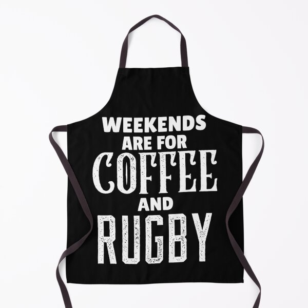 Item preview, Weekends Are For Coffee And Rugby, Funny Rugby And Coffee Gift For Mum's, Dad's, Brother's, and Sister's designed and sold by BigJackTees.