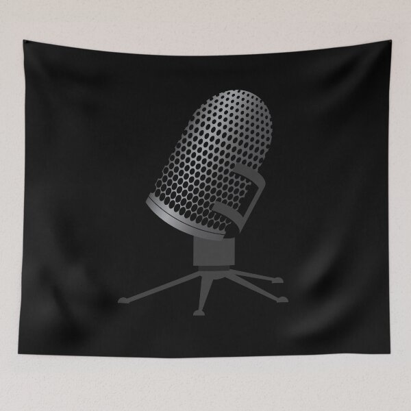 Item preview, Hand drawn microphone designed and sold by bhaktishendkar.