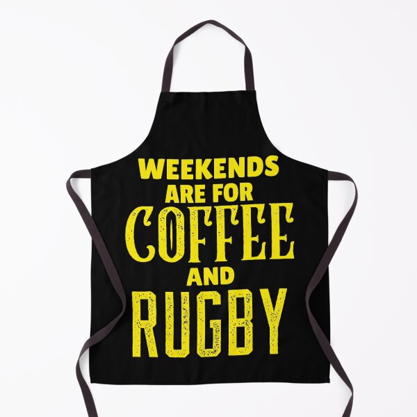 Item preview, Weekends Are For Coffee And Rugby, Funny Rugby And Coffee Gift For Mum's, Dad's, Brother's, and Sister's designed and sold by BigJackTees.