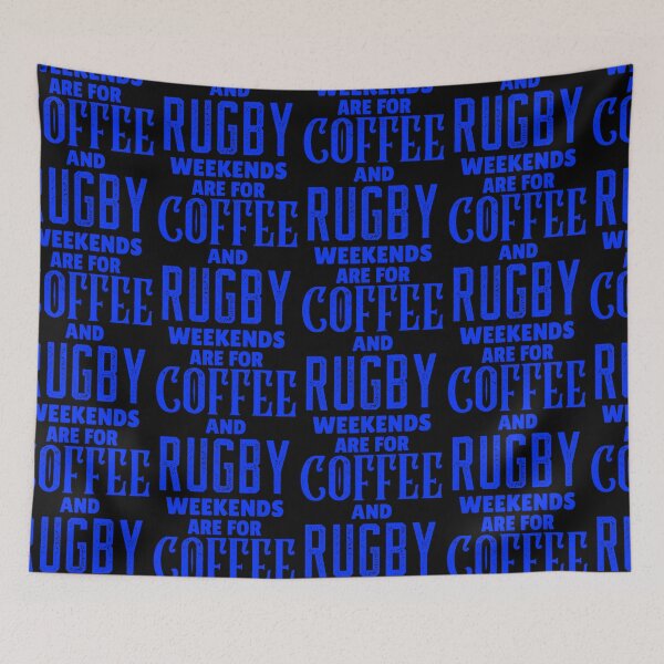 Item preview, Weekends Are For Coffee And Rugby, Funny Rugby And Coffee Gift For Mum's, Dad's, Brother's, and Sister's designed and sold by BigJackTees.