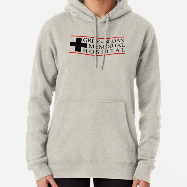 Ropa Gray Sloan Memorial Hospital Sudadera con capucha
