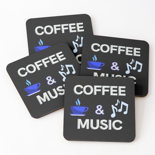 Item preview, Coffee And Music - Coffee T-Shirt designed and sold by AEONlC.