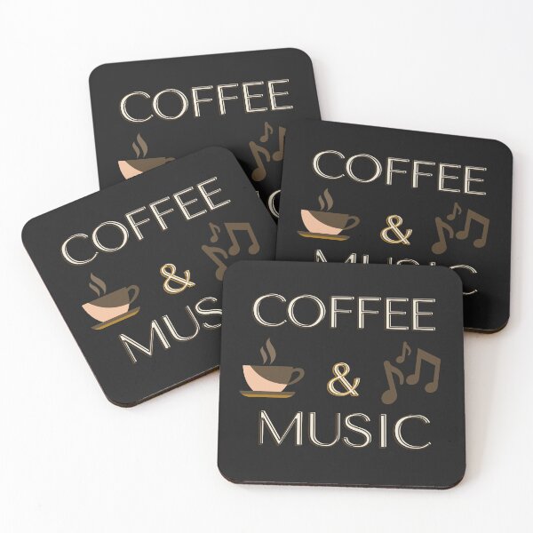 Item preview, Coffee And Music - Coffee T-Shirt designed and sold by AEONlC.