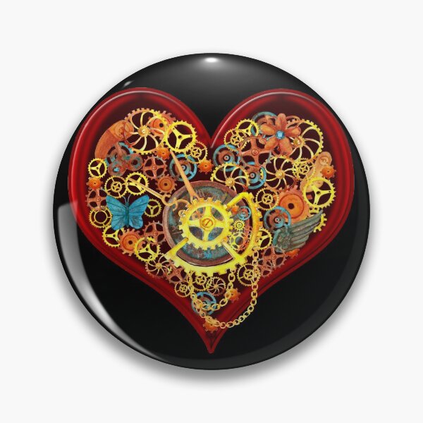 Item preview, Steampunk heart designed and sold by Astralia.
