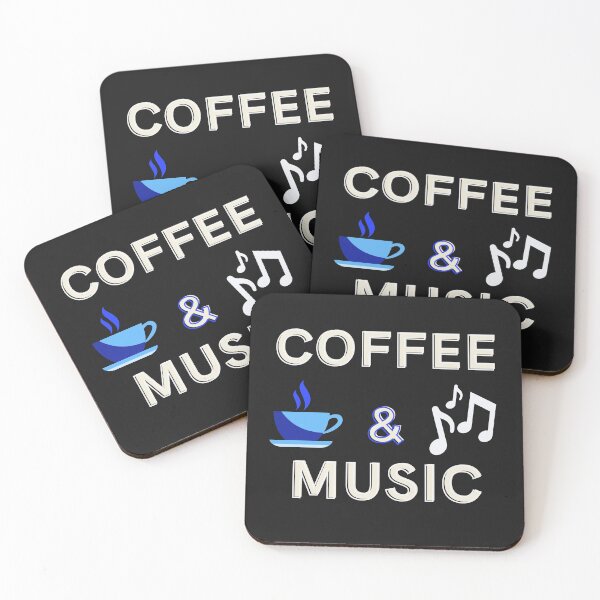 Item preview, Coffee And Music - Coffee T-Shirt designed and sold by AEONlC.