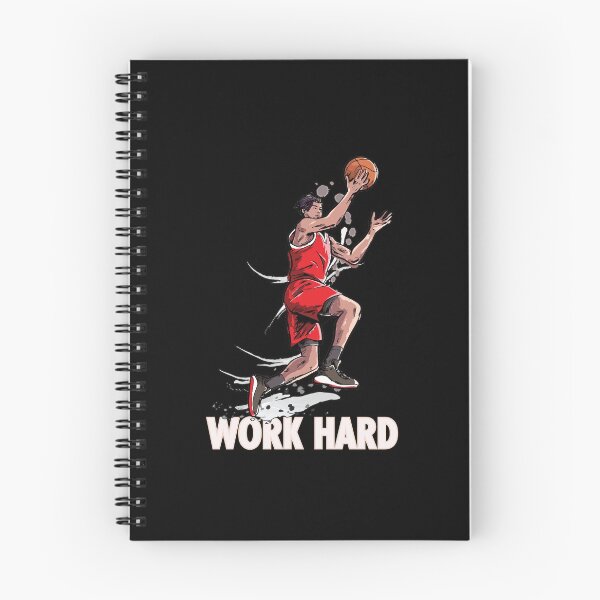 Item preview, Work Hard basketball motivation quote designed and sold by FalkDania.
