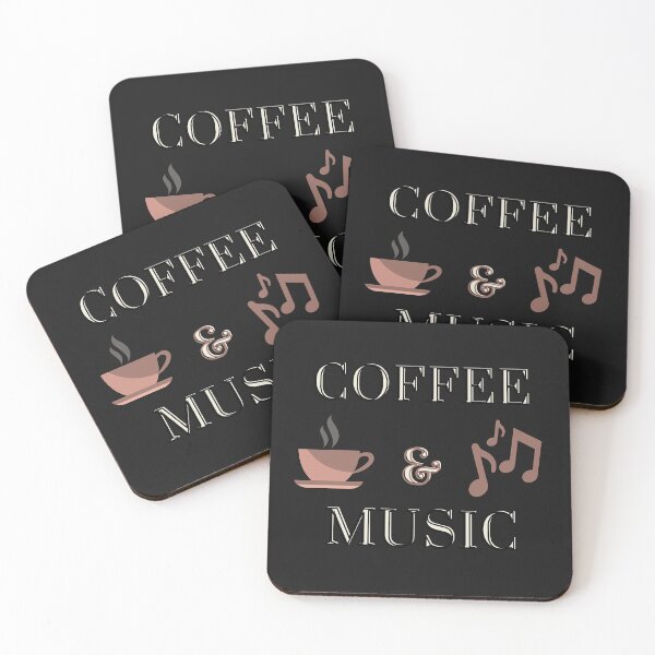 Item preview, Coffee And Music - Coffee T-Shirt designed and sold by AEONlC.