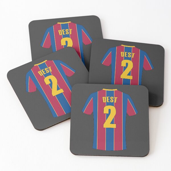 Item preview, Sergino dest Barcelona football jersey number designed and sold by Justtrendytees.