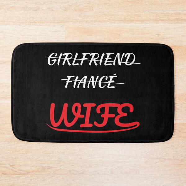 Item preview, Not Girlfriend happy Wife wedding marry designed and sold by GOOD-TIME.