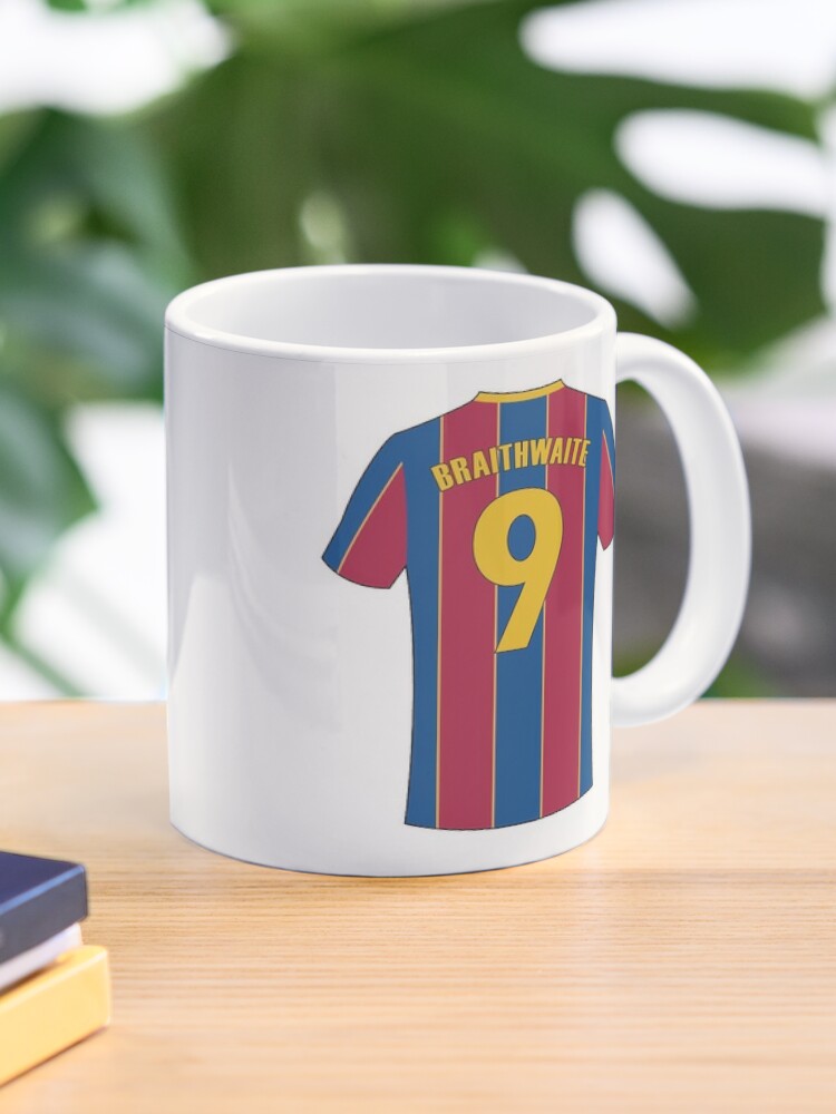 Barcelona football jersey number 14 Sticker for Sale by Justtrendytees