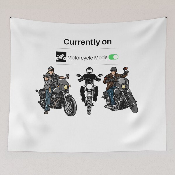 Item preview, Currently On Motorcycle Mode designed and sold by passiveink.