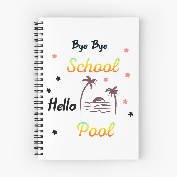 Item preview, Bye bye school hello pool designed and sold by Lakki-s.
