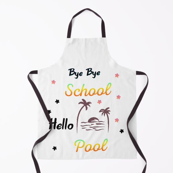 Item preview, Bye bye school hello pool designed and sold by Lakki-s.