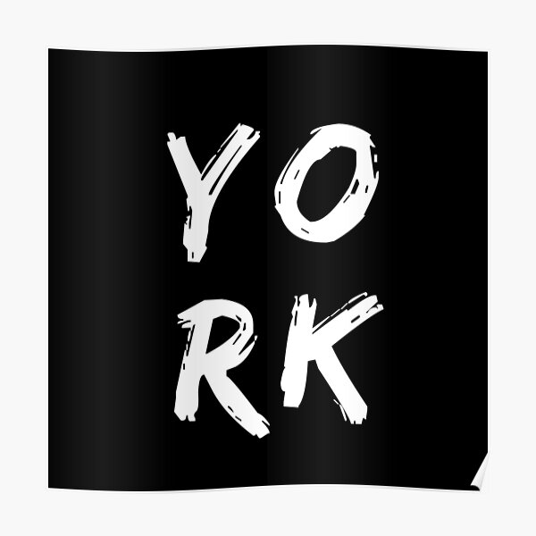 YORK - City in United Kingdom Poster