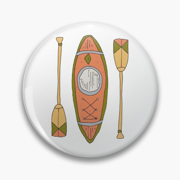 Item preview, Canoe and oars designed and sold by Jonesyinc.